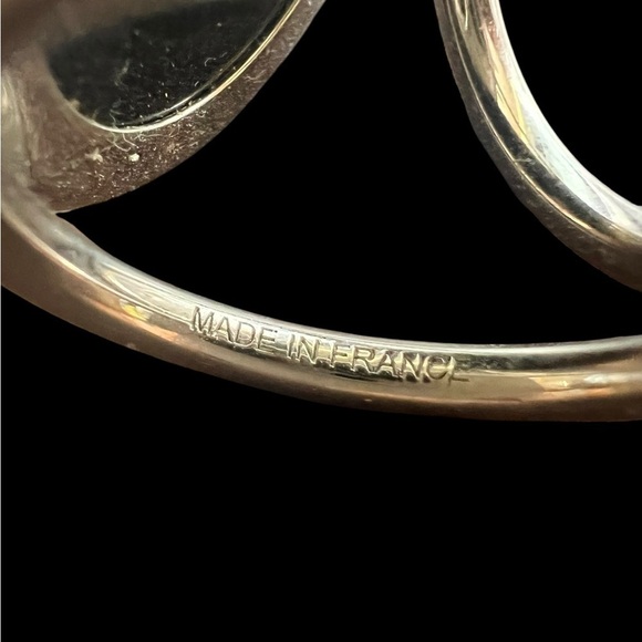 Hermes Onyx Scarf Ring - Picture 4 of 5